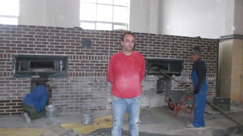 montage deux fours à bois